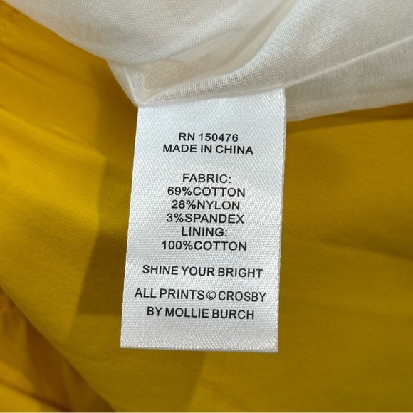 CROSBY by Mollie Burch Small Cap Sleeve Color Block Watts Midi Dress NWT $292 - Picture 14 of 16